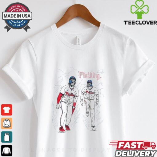 Bryce Harper Philadelphia Phillies MLB RedOctober RingTheBell painting t shirt