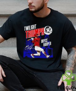 Bryce Harper twilight triumph Philadelphia Phillies signature shirt