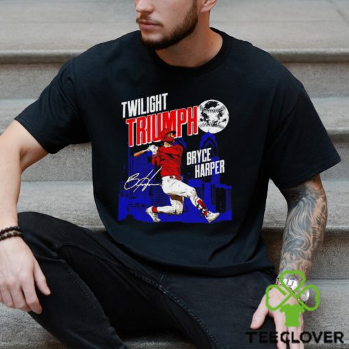 Bryce Harper twilight triumph Philadelphia Phillies signature shirt