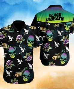 Bs Hawaiian Skull Shirt