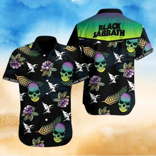 Bs Hawaiian Skull Shirt