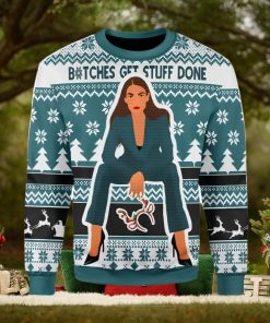 Btches Get Stuff Done Ugly Christmas Sweater Xmas Gift Men And Women Christmas Sweater