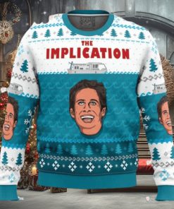 The Implication Pop Culture Ugly Christmas Sweater