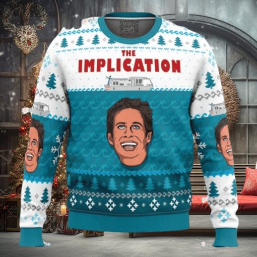 The Implication Pop Culture Ugly Christmas Sweater