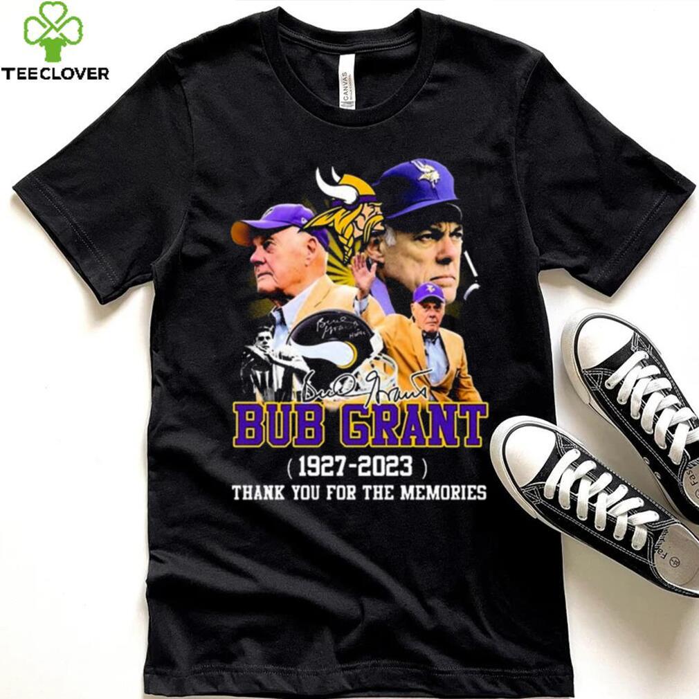 Bub Grant 1927 2023 Signature Thank You For The Memories Shirt Bub Grant 1927 2023 Signature Thank You For The Memories Shirt