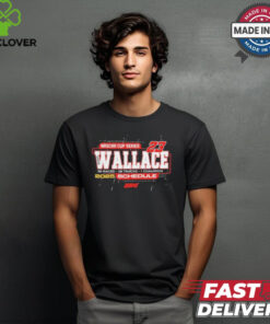 Bubba Wallace 2025 NASCAR Cup Series Schedule T Shirt