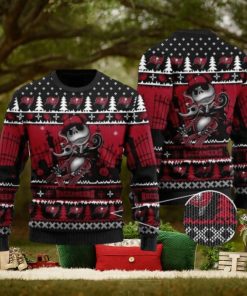 Buccaneers Jack Skellington Halloween Knitted Ugly Christmas SweaterBuccaneers Jack Skellington Halloween Knitted Ugly Christmas Sweater