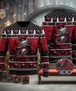 Buccaneers Jack Skellington Halloween Knitted Ugly Christmas SweaterBuccaneers Jack Skellington Halloween Knitted Ugly Christmas Sweater