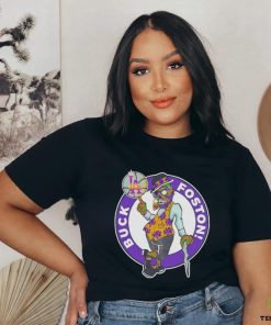 Buck Foston LA Boston Celtics logo shirt