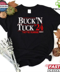 Buck ‘N Tuck ’24 Bucky Irving & Sean Tucker They’re Running Shirt