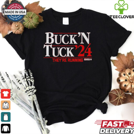 Buck ‘N Tuck ’24 Bucky Irving & Sean Tucker They’re Running Shirt