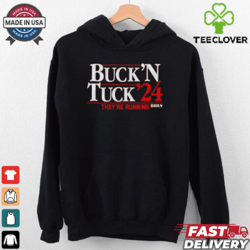 Buck ‘N Tuck ’24 Bucky Irving & Sean Tucker They’re Running Shirt