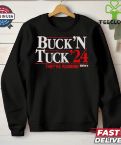 Buck ‘N Tuck ’24 Bucky Irving & Sean Tucker They’re Running Shirt