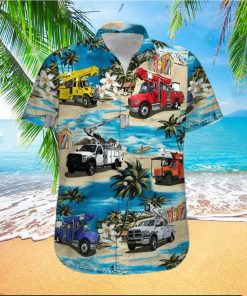 Bucket Trucks Hawaiian Shirt