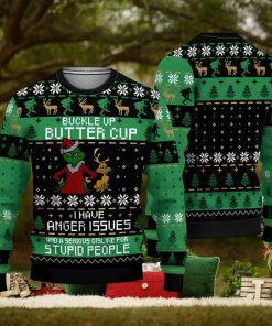 Buckle Up Butter Cup Ugly Sweater Christmas 3D Sweater