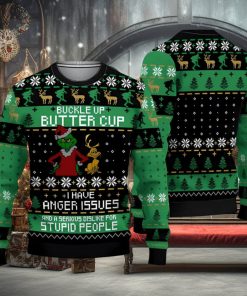 Buckle Up Butter Cup Ugly Sweater Christmas 3D Sweater