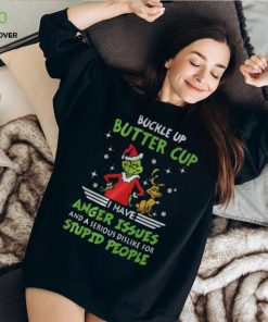 Buckle Up Grinch Christmas Shirt