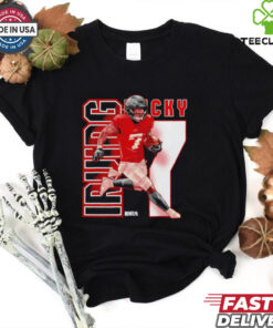 Bucky Irving Tampa Bay Buccaneers Vertical shirt
