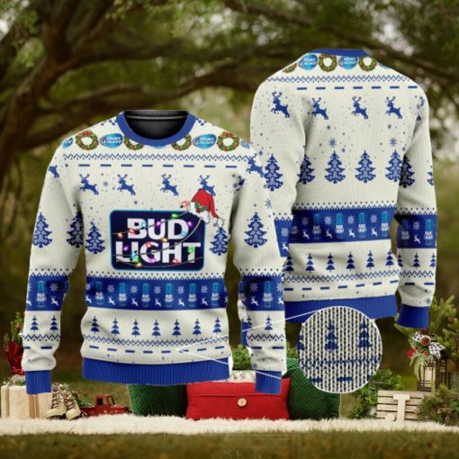 Bud Light Beer 3D All Over Printed Ugly Christmas Sweater Christmas Gift For Family