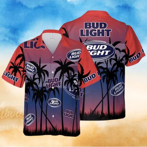 Bud Light Beer Hawaiian Shirt Custom Hawaiian Aloha Shirt