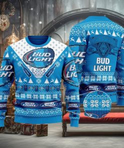Bud Light Beer Knitted Xmas Sweater Gift Men And Women