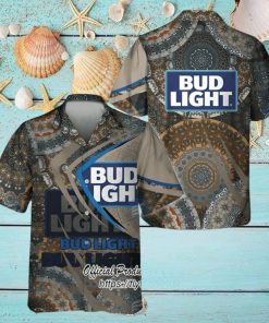 Bud Light Beer Mandala Trending Hawaiian Shirt