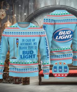 Bud Light Beer Ugly Christmas Sweater Gift Christmas