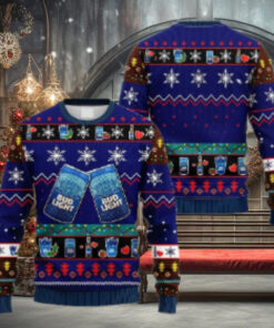 Bud Light Christmas Ugly Sweater