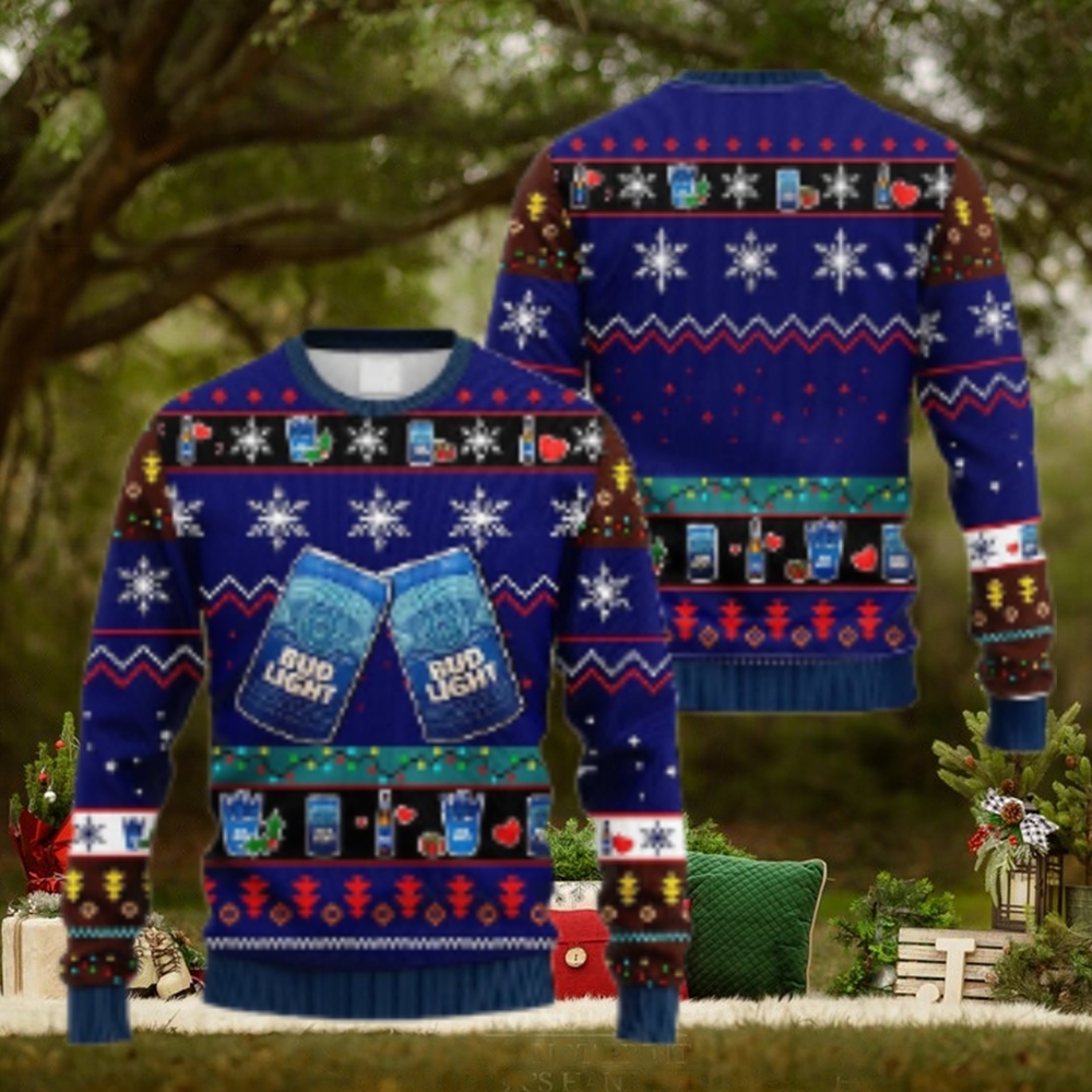 Bud Light Christmas Ugly Sweater Bud Light Christmas Ugly Sweater