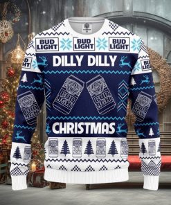 Bud Light Dilly Dilly Christmas Ugly Sweater, Ugly Sweater Apparel