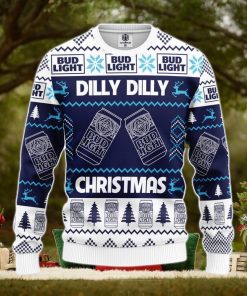 Bud Light Dilly Ugly Christmas Sweater Amazing Gift Men And Women Christmas Gift