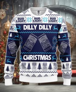 Bud Light Dilly Ugly Christmas Sweater Amazing Gift Men And Women Christmas Gift