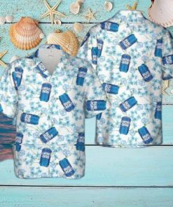 Bud Light Floral, Flowers, Beer Hawaiian Shirt
