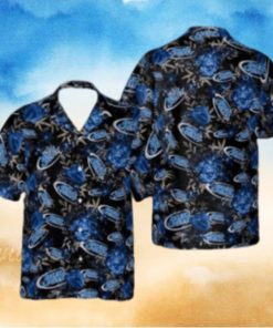 Bud Light Hawaiian Shirt Aloha Shirt Bud Light Beer Blue Flowers In The Dark Beer Lovers Gift