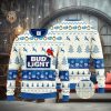 Personalized Bud Light Makes Me High Christmas Ugly Sweater, Christmas Gift Apparel, Merry Ugly Christmas Sweater