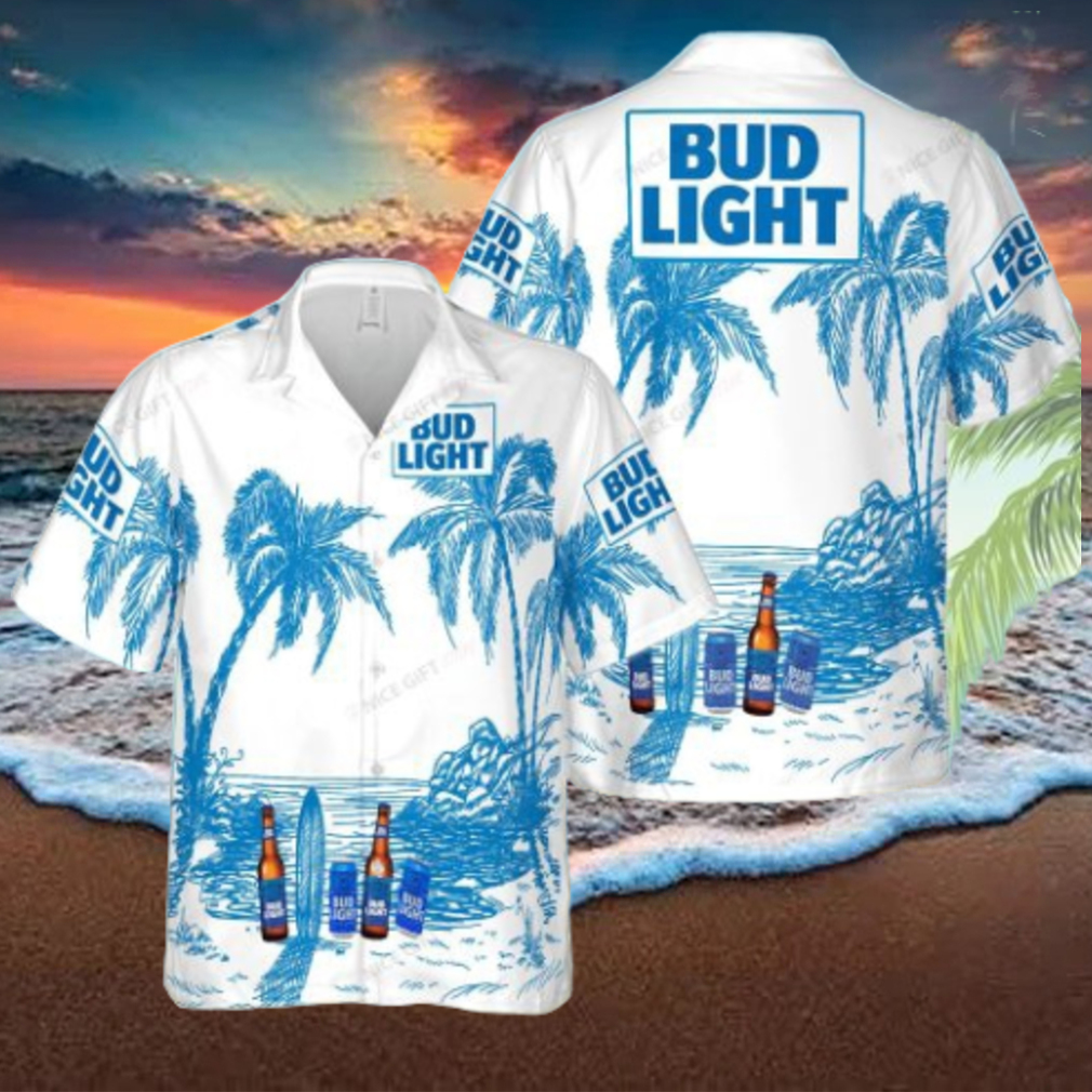 Bud light Unique All Over Printed Hawaiian Shirt Bud light Unique All Over Printed Hawaiian Shirt