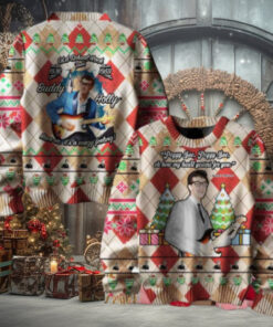 Buddy Holly Peggy Sue Chirstmas Gifts 2024 Xmas For Family And Friends Ugly Sweater