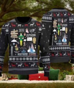 Buddy The El.f Christmas Ugly Sweater, OMG Santa I Know Him Sweater