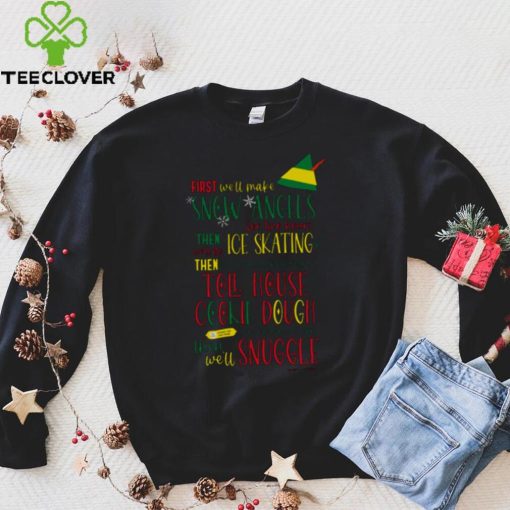 Buddy The Elf’s To Do List Elf Christmas shirt