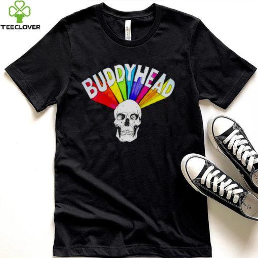 Buddyhead rainbow skull hoodie, sweater, longsleeve, shirt v-neck, t-shirt