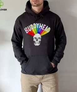 Buddyhead rainbow skull hoodie, sweater, longsleeve, shirt v-neck, t-shirt