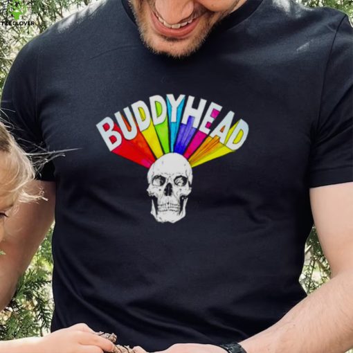 Buddyhead rainbow skull hoodie, sweater, longsleeve, shirt v-neck, t-shirt