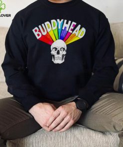 Buddyhead rainbow skull hoodie, sweater, longsleeve, shirt v-neck, t-shirt