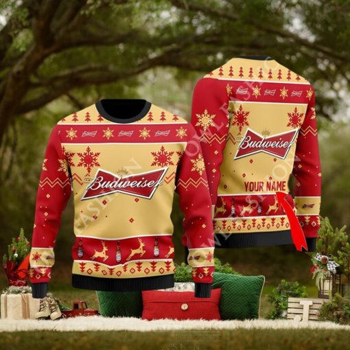 Budweiser Beer Christmas Sweater