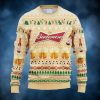 Bud Light Beer White Blue Color Ugly Christmas Sweater, Faux Wool Sweater, International Beer Day, Gifts For Beer Lovers, Best Christmas Gifts For 2022 – Prinvity