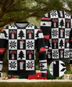 Budweiser Funny Beer Christmas Sweater Black Gift For Men And Women