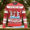 Dolphins Logo Checkered Flannel Design Knitted Ugly Christmas Sweater