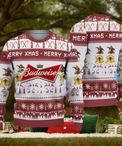 Budweiser Merry Xmas Ugly Christmas Sweater