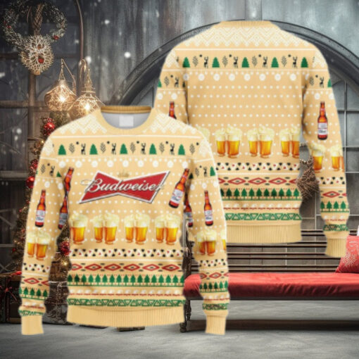 Budweiser Novelty Christmas Ugly Sweater