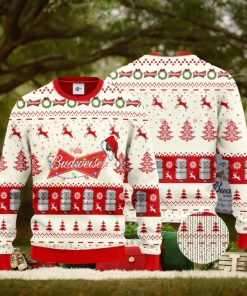 Budweiser Santa Hat Christmas Ugly Christmas Sweater, Ugly Sweater Appare